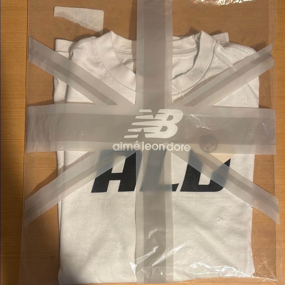 Aime Leon Dore X New Balance Football Club White Short Sleeve Tee